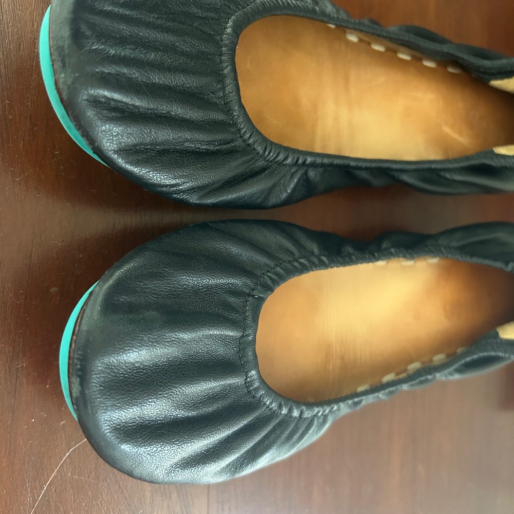 Tieks black matte size 9